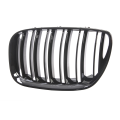 Nieren Grill glanz Schwarz Doppelsteg passend für BMW X5 E53 Facelift