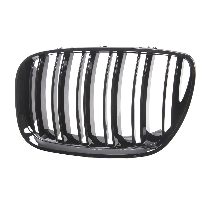 Nieren Grill glanz Schwarz Doppelsteg passend für BMW X5 E53 Facelift