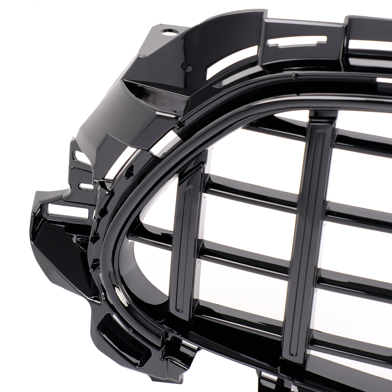 Kühlergrill glanz Schwarz GT Panamericana passend für Mercedes E-Klasse W213 S213 C238 A238 Facelift AMG-Paket