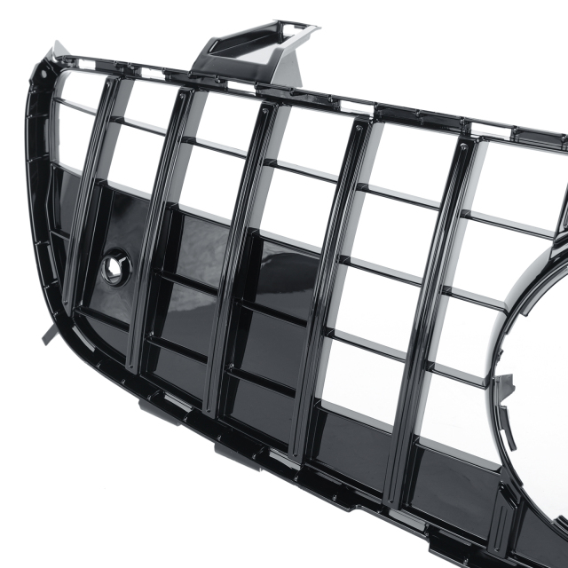 Kühlergrill glanz Schwarz GT Panamericana passend für Mercedes SL R231 Vorfacelift