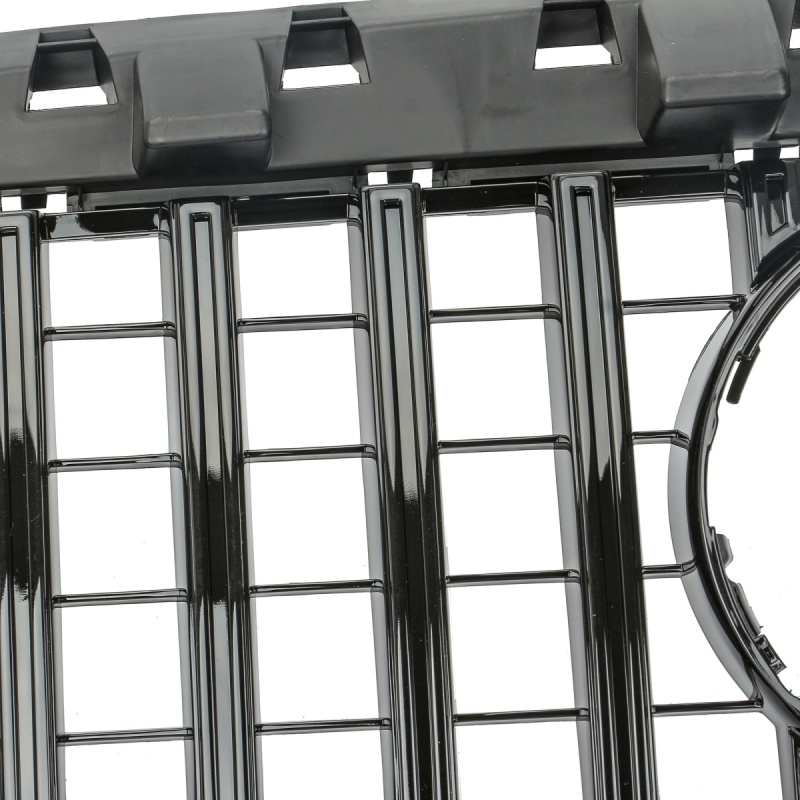 Kühlergrill glanz Schwarz GT Panamericana passend für Mercedes CLA C117 X117 Vorfacelift