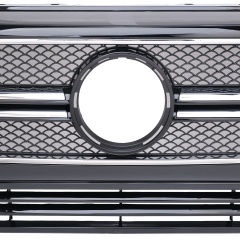 Kühlergrill glanz Schwarz AMG Look passend für Mercedes G-Klasse W463