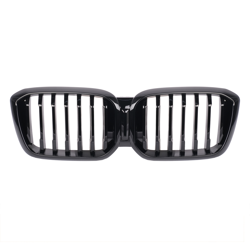 Nieren Grill glanz Schwarz Einzelsteg passend für BMW X3 G01 G02 Facelift
