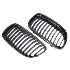 Nieren Grill glanz Schwarz Einzelsteg passend für BMW 3er E90 E91 Facelift