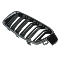 Nieren Grill glanz Schwarz Doppelsteg passend für BMW 3er F30 F31
