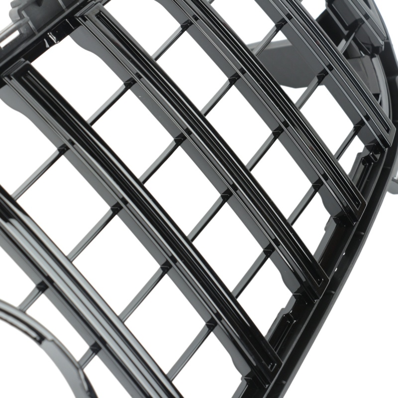 Kühlergrill glanz Schwarz GT Panamericana passend für Mercedes A-Klasse W176 Facelift