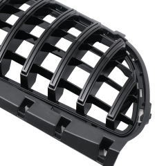 Kühlergrill glanz Schwarz GT Panamericana passend für Mercedes B-Klasse W246 W242 Facelift