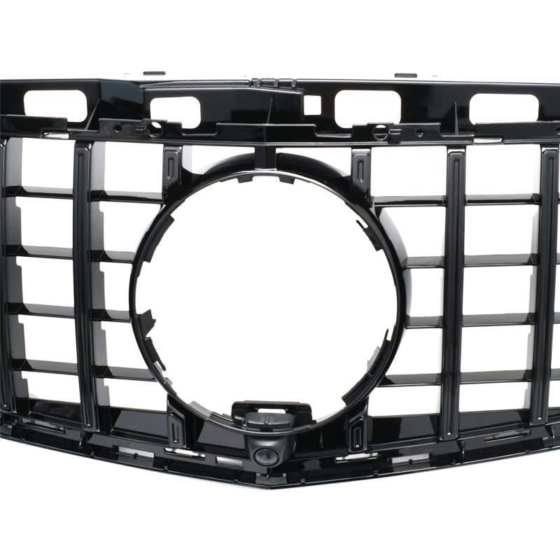 Kühlergrill glanz Schwarz GT Panamericana passend für Mercedes E-Klasse W212 E63 Facelift