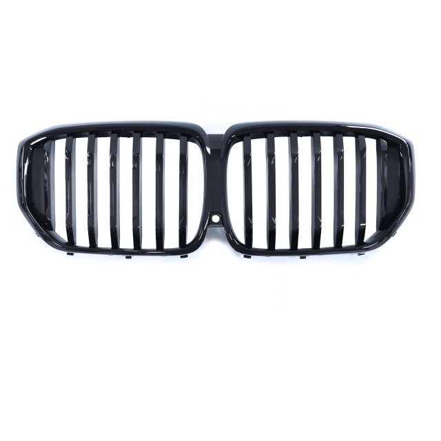 Nieren Grill glanz Schwarz Einzelsteg passend für BMW X5 G05 Facelift