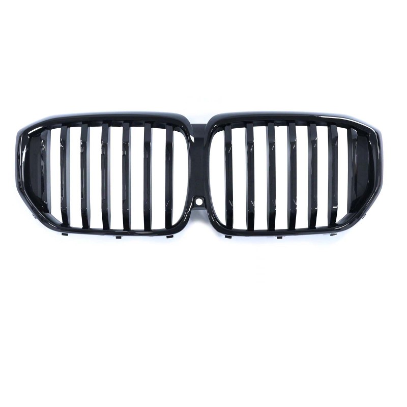 Nieren Grill glanz Schwarz Einzelsteg passend für BMW X5 G05 Facelift