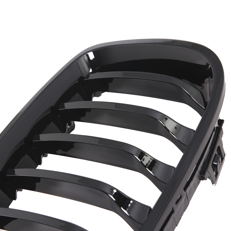 Nieren Grill glanz Schwarz Einzelsteg passend für BMW 4er F32 F33 F36 F80 F82 F83