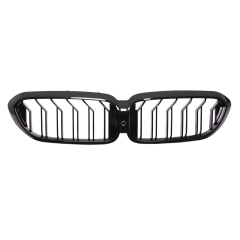 Nieren Grill glanz Schwarz Spezifisch Doppelsteg passend für BMW 5er G30 G31 Vorfacelift