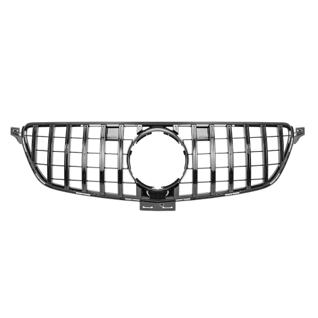 Kühlergrill glanz Schwarz GT Panamericana passend für Mercedes GLE SUV W166