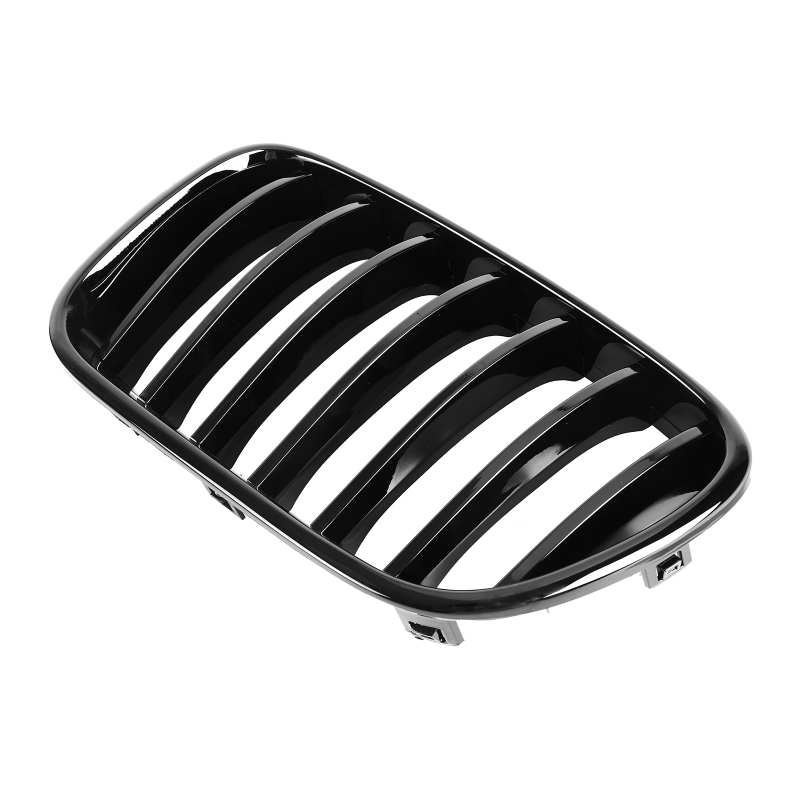 Nieren Grill glanz Schwarz Einzelsteg passend für BMW X3 F25 F26 Vorfacelift