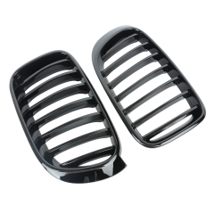 Nieren Grill glanz Schwarz Einzelsteg passend für BMW X3 F25 F26 Facelift