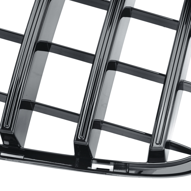 Kühlergrill glanz Schwarz GT Panamericana passend für Mercedes GL X166 AMG-Paket