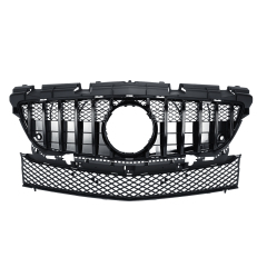 Kühlergrill glanz Schwarz GT Panamericana passend für Mercedes SLK R172 Vorfacelift