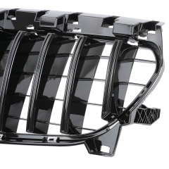 Kühlergrill glanz Schwarz GT Panamericana passend für Mercedes CLA C117 X117 Facelift