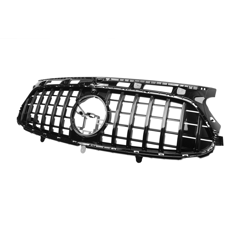 Kühlergrill glanz Schwarz GT Panamericana passend für Mercedes GLA H247