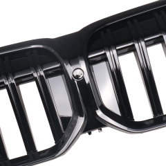 Nieren Grill glanz Schwarz Einzelsteg passend für BMW 3er G20 G21 Facelift