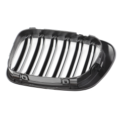 Nieren Grill glanz Schwarz Doppelsteg passend für BMW 3er Coupe E46 Vorfacelift