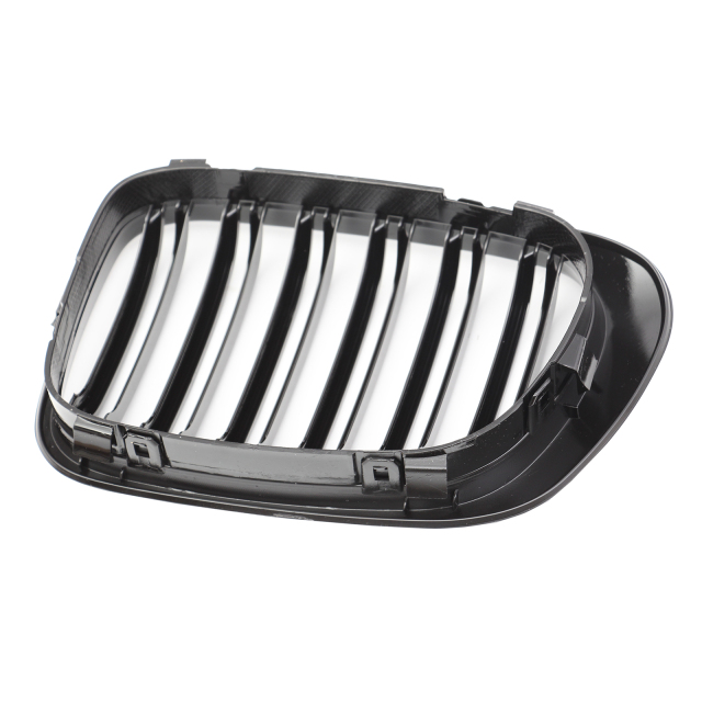 Nieren Grill glanz Schwarz Doppelsteg passend für BMW 3er Coupe E46 Vorfacelift