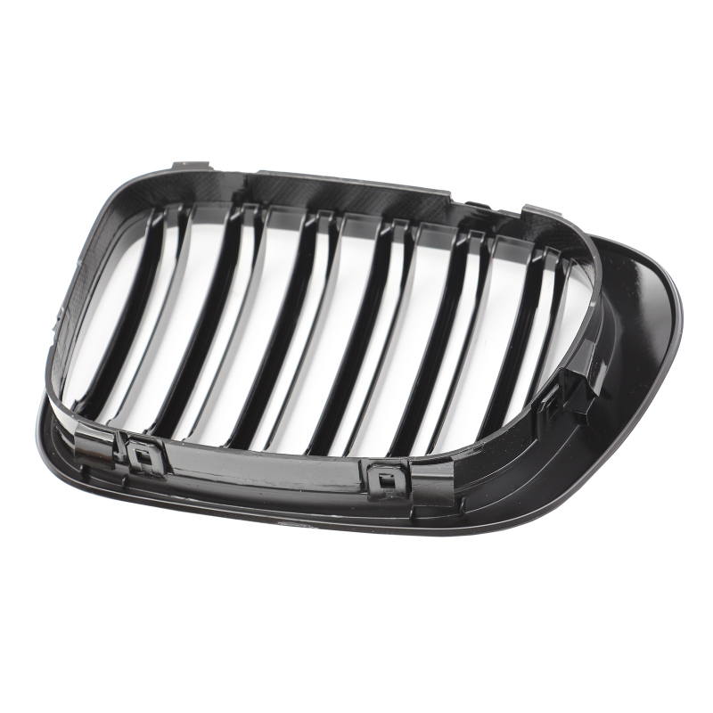 Nieren Grill glanz Schwarz Doppelsteg passend für BMW 3er Coupe E46 Vorfacelift