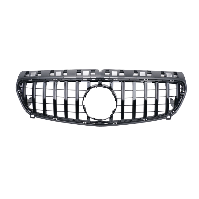 Kühlergrill glanz Schwarz GT Panamericana passend für Mercedes A-Klasse W176 Vorfacelift