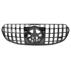 Kühlergrill glanz Schwarz GT Panamericana passend für Mercedes GLE V167 C167 Facelift
