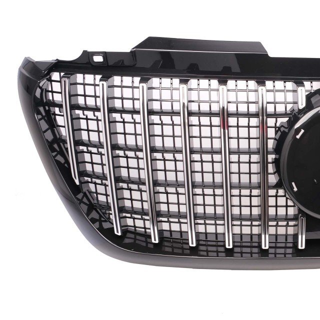 Kühlergrill Chrom GT Panamericana passend für Mercedes Sprinter W907 mit Netz