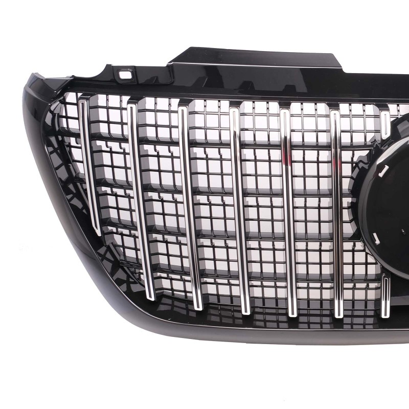 Kühlergrill Chrom GT Panamericana passend für Mercedes Sprinter W907 mit Netz