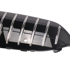 Kühlergrill Chrome Schwarz GT Panamericana passend für Mercedes EQS W297 V297
