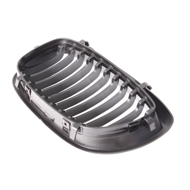 Nieren Grill glanz Schwarz Einzelsteg passend für BMW 3er Coupe E46 Facelift