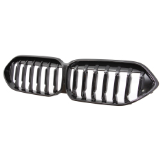 Nieren Grill glanz Schwarz Einzelsteg passend für BMW 2er Gran Coupe F44