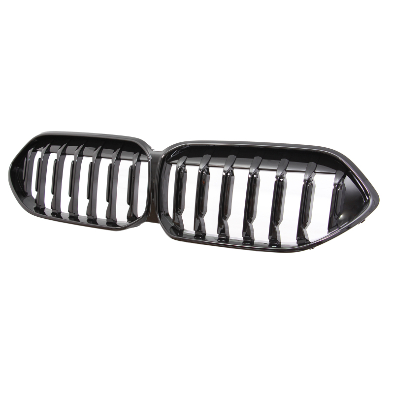 Nieren Grill glanz Schwarz Einzelsteg passend für BMW 2er Gran Coupe F44