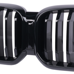Nieren Grill glanz Schwarz Einzelsteg passend für BMW X3 G01 G02 Facelift