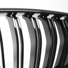 Nieren Grill glanz Schwarz Doppelsteg passend für BMW X3 F25 F26 Vorfacelift