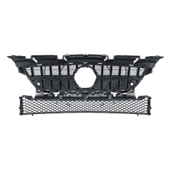 Kühlergrill glanz Schwarz GT Panamericana passend für Mercedes SLK R172 Vorfacelift