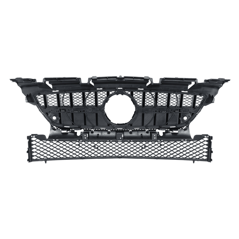 Kühlergrill glanz Schwarz GT Panamericana passend für Mercedes SLK R172 Vorfacelift