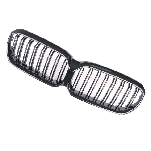 Nieren Grill glanz Schwarz Doppelsteg passend für BMW 5er G30 G31 Facelift ohne PASP