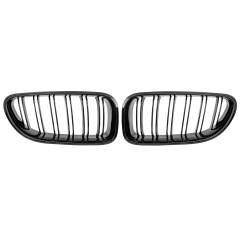 Nieren Grill glanz Schwarz Doppelsteg passend für BMW 6er F06 F12 F13