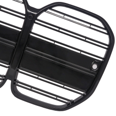 Nieren Grill glanz Schwarz Doppelsteg passend für BMW 4er G22 G23