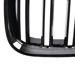 Nieren Grill glanz Schwarz Doppelsteg passend für BMW X5 E53 Facelift