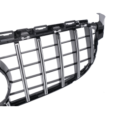 Kühlergrill Chrom GT Panamericana passend ohne Kamera für Mercedes C-Klasse W205 C63 Vorfacelift