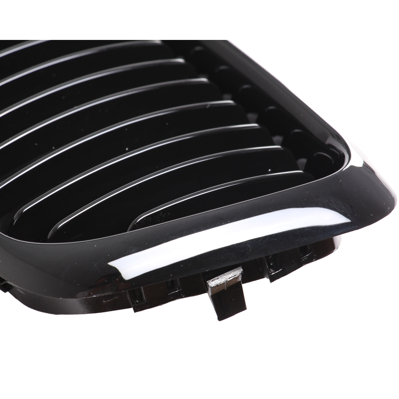 Nieren Grill glanz Schwarz Einzelsteg passend für BMW 3er E36 Facelift
