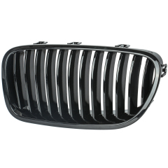 Nieren Grill glanz Schwarz Einzelsteg passend für BMW 5er F10 F11