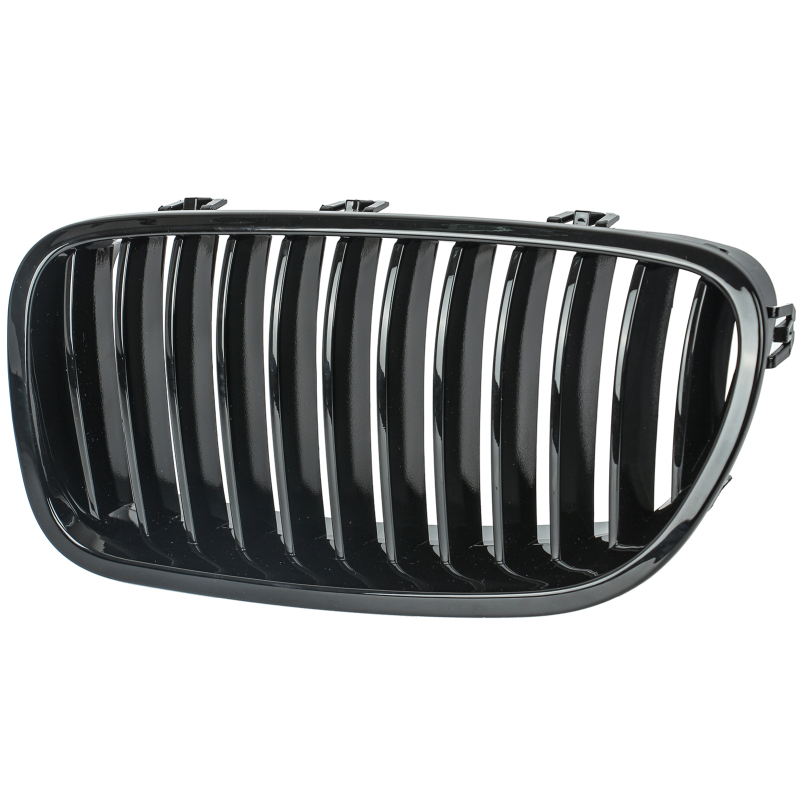 Nieren Grill glanz Schwarz Einzelsteg passend für BMW 5er F10 F11