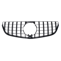 Kühlergrill glanz Schwarz GT Panamericana passend für Mercedes E-KlasseCoupe C207 A207 Facelift