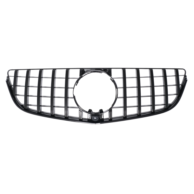Kühlergrill glanz Schwarz GT Panamericana passend für Mercedes E-KlasseCoupe C207 A207 Facelift