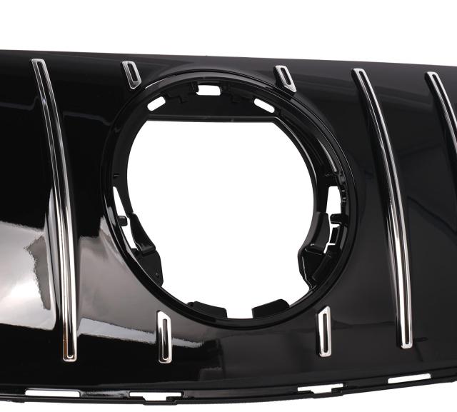Kühlergrill Chrome Schwarz GT Panamericana passend für Mercedes EQS W297 V297